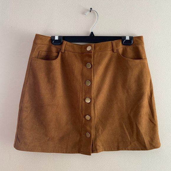 Boohoo Dresses & Skirts - Boohoo - Button-up Mini Skirt